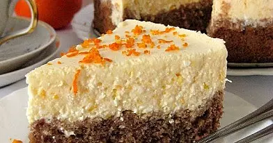 Mandarininis-kokosinis tortas su varške