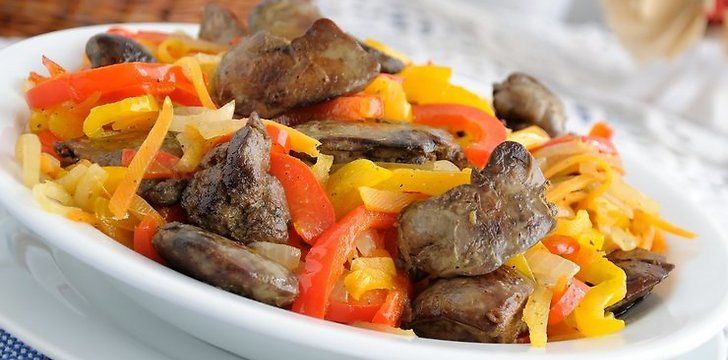 Kepenėlės su daržovėmis