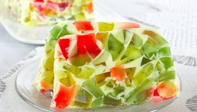 Želė tortas "Mozaika"