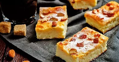 Itališkas rikotos ir migdolų pyragas