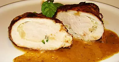 Vištienos suktinukai su maskarponės įdaru