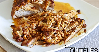 Свинина медленного приготовления (Pulled Pork)