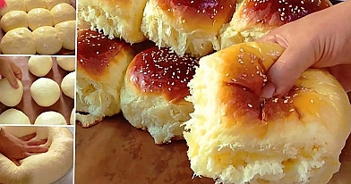 Štai kodėl ji gaunasi puri. Norėdami, kad tešla būtų puri, į tešlą įdėkitę norimo ingrediento