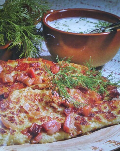 Bulvių sklindžiai su lašinukais