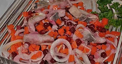 Silkė su uogomis ir morkomis