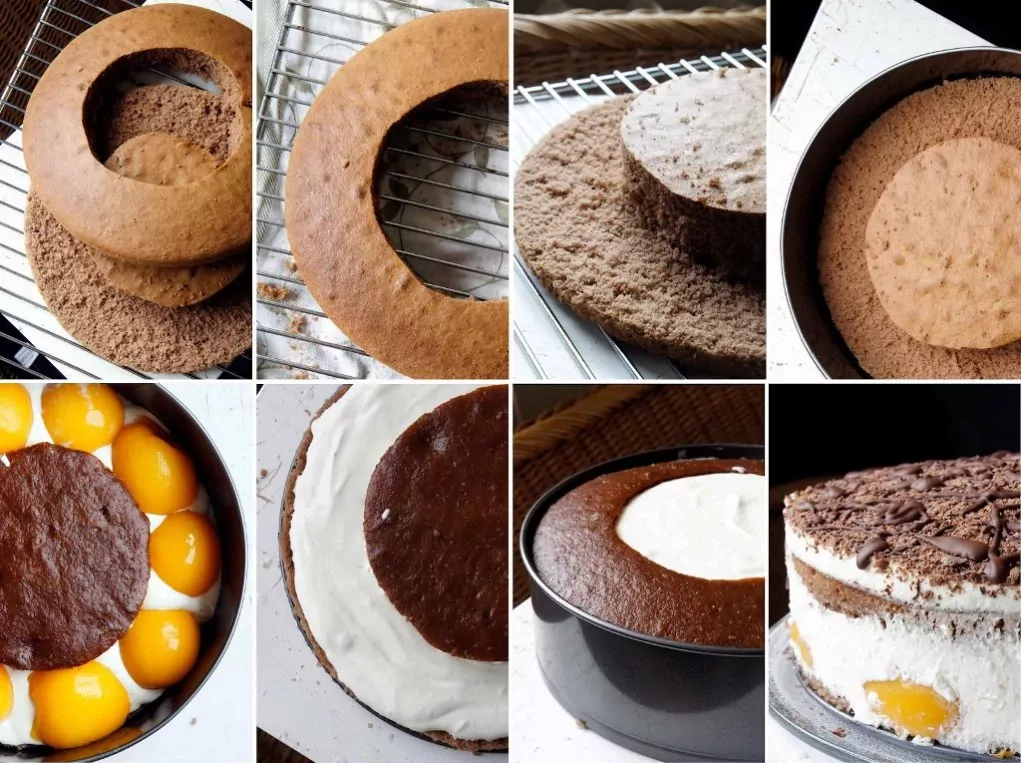 Tortas su rikota ir persikais | Receptas