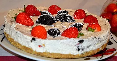 Tortukas su sausainiais