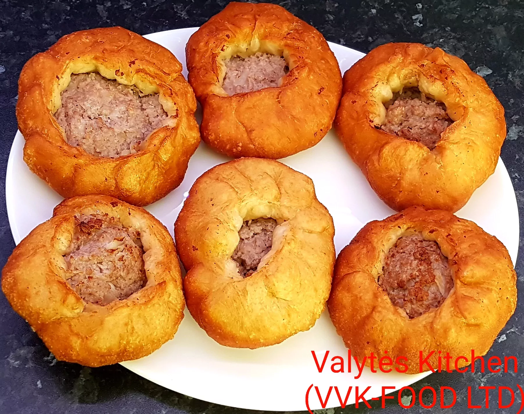 Labai skanūs sultingi beliašai su mėsa