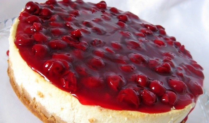 Sūrio tortas su vyšniomis | Receptas