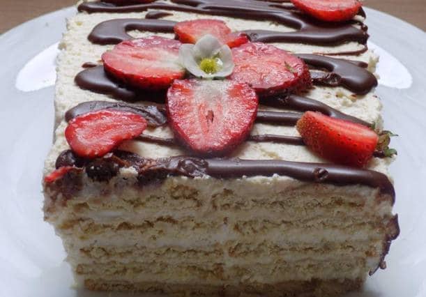 Sausainių tortas | Receptas