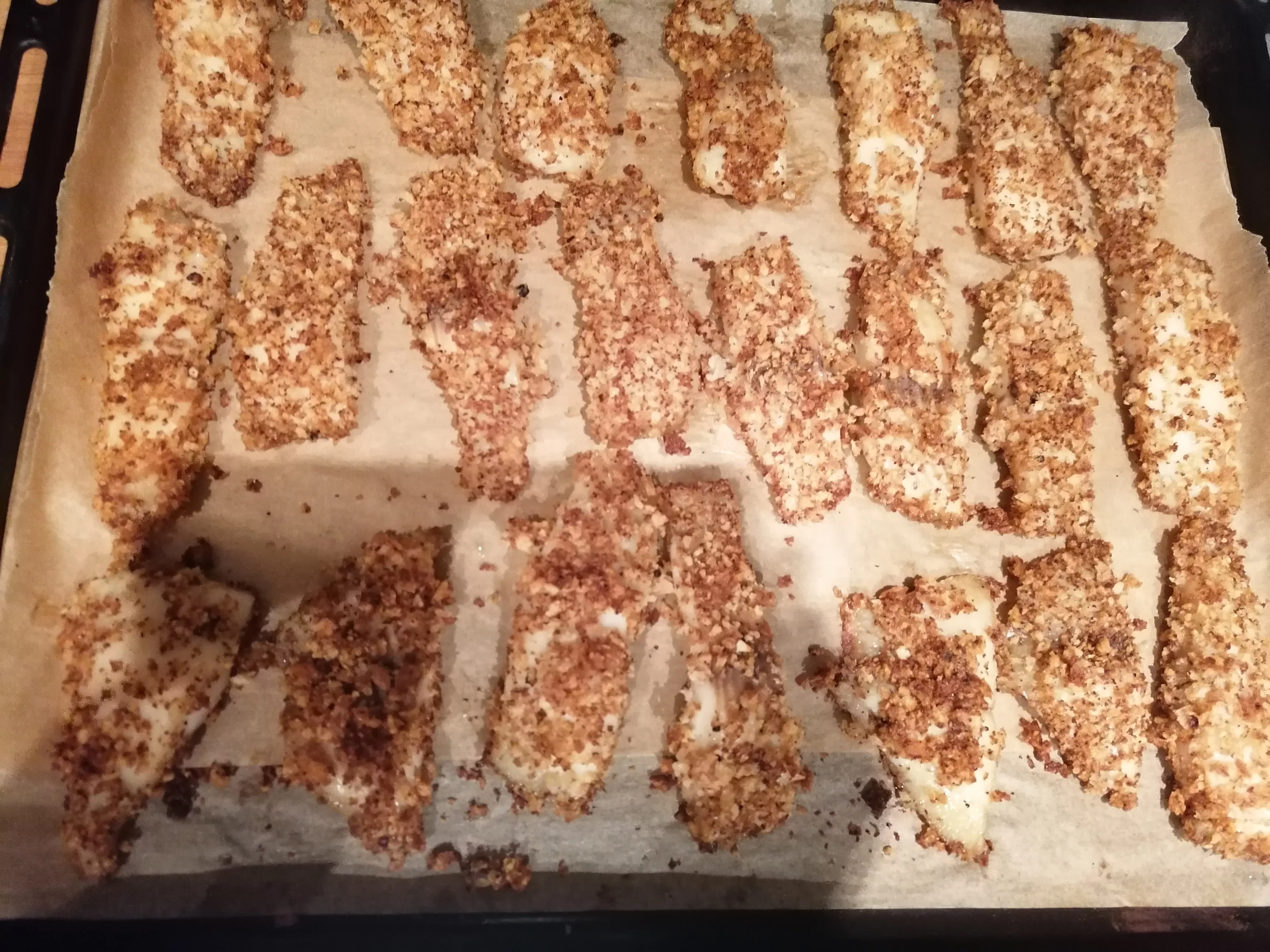 Traški žuvies filė, kepta orkaitėje