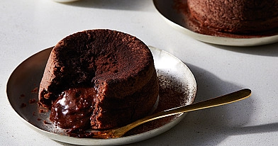 Tradiciniai Lava Cake šokoladiniai pyragėliai - geriausias receptas