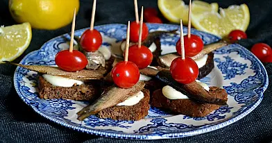 Greitas šprotų užkandis