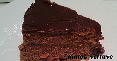 Receptas: Zacherio tortas