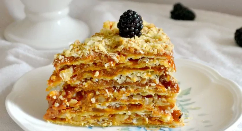 Čilietiškas tūkstančio sluoksnių tortas (Torta de Mil Hojas)