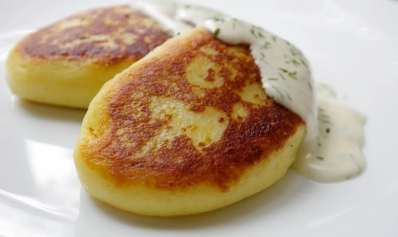 Lithuanian-style potato pancakes with meat
