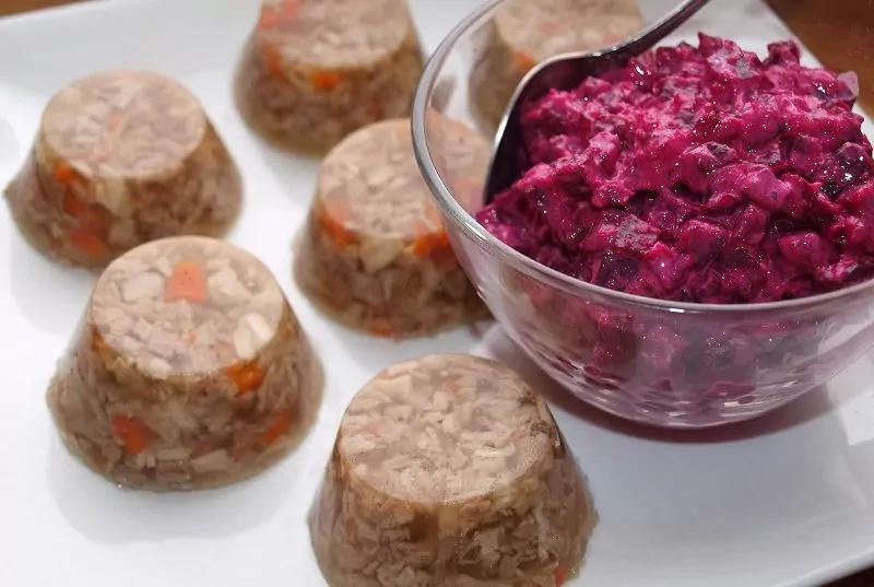 Šaltiena ir burokėlių pagardas