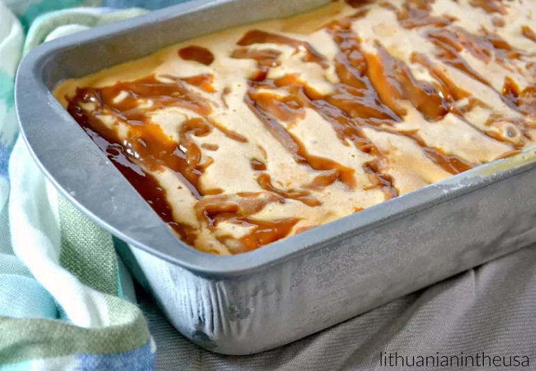 Receptas: Naminiai karameliniai ledai