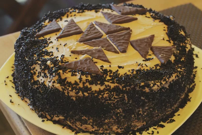 Šokoladinis tortas su mėtų kremu - skanesnio šokoladinio torto nesu ragavusi