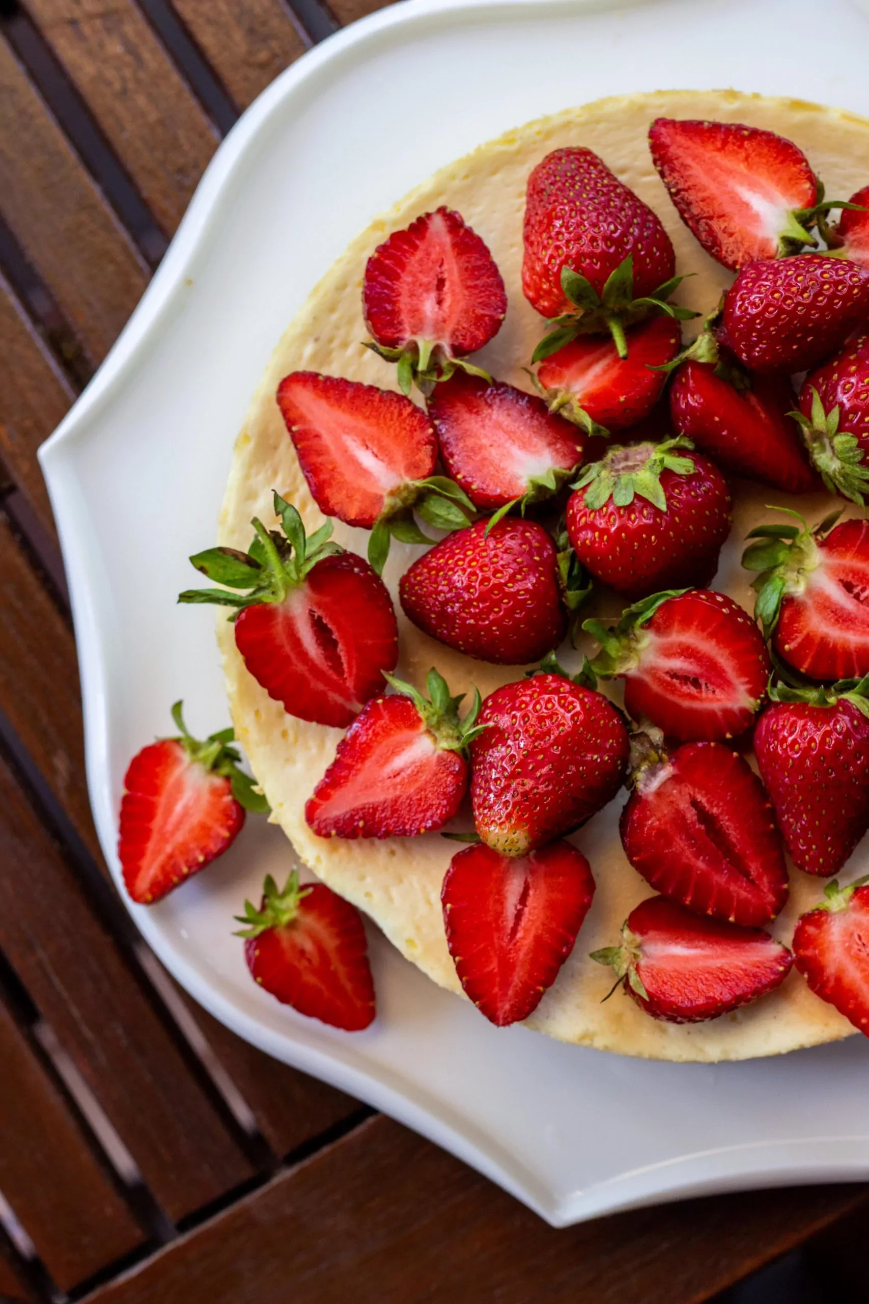 Keptas maskarponės ir rikotos sūrio pyragas - tortas