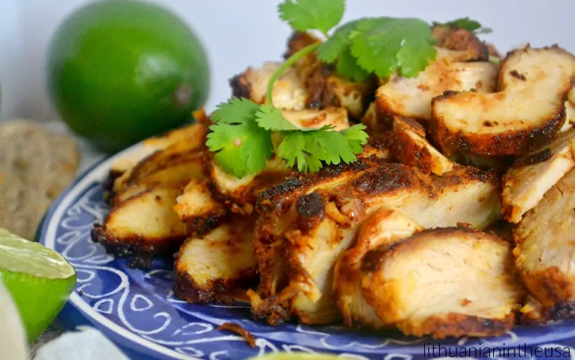 Vištienos fajitos - idealus patiekalas ne tik vakarienei ar pietums, bet ir iškylai gamtoje