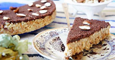 Pyragas-Tortas "Voveraitė" su saldinto sutirštinto pieno kremu
