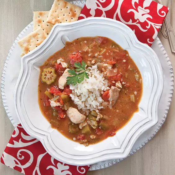 Gumbo - tiršta šamo sriuba
