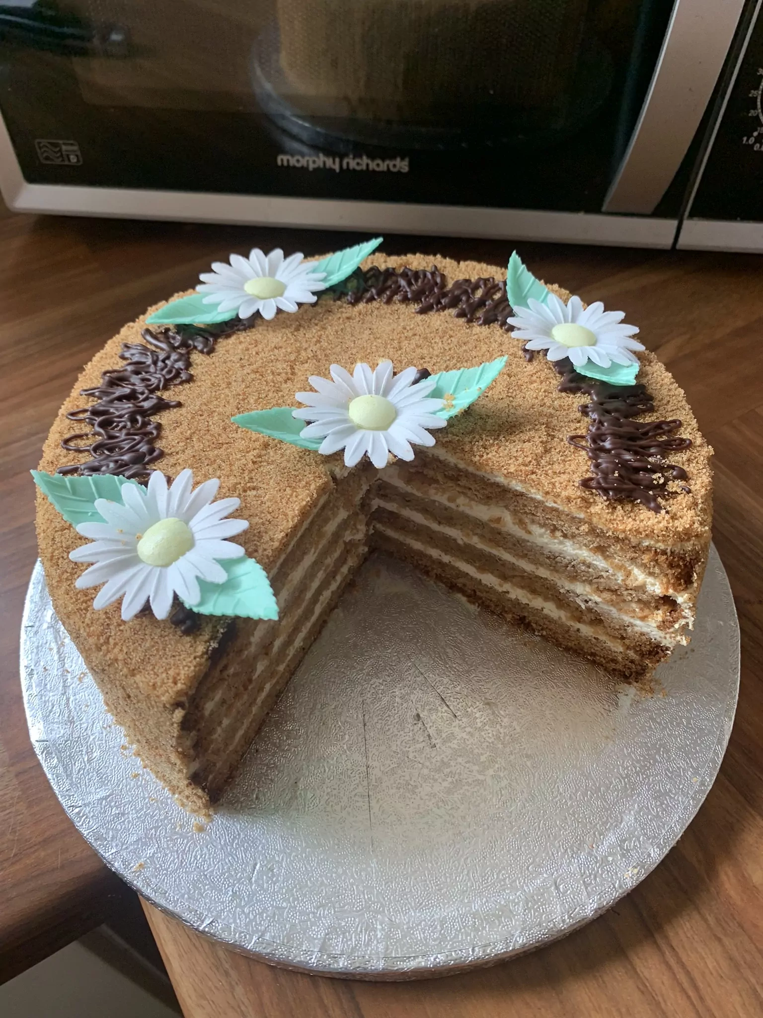 Biskvitinis medaus tortas - geriausias receptas