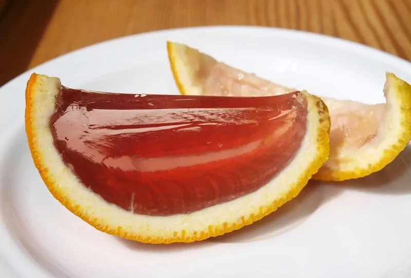 Desertas: Želė apelsinų skiltelėse pagal Beatą