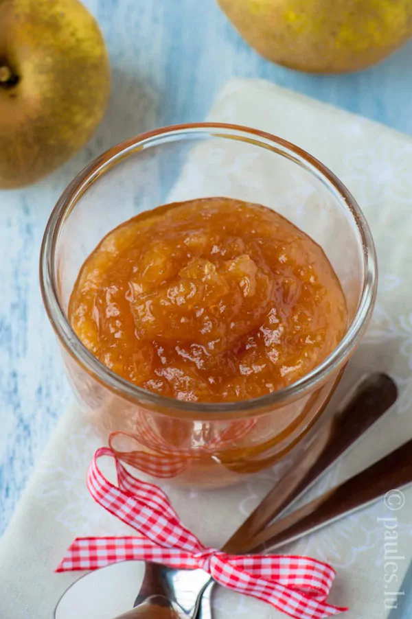 Apfel-Karamell-Konfitüre mit Fleur de Sel
