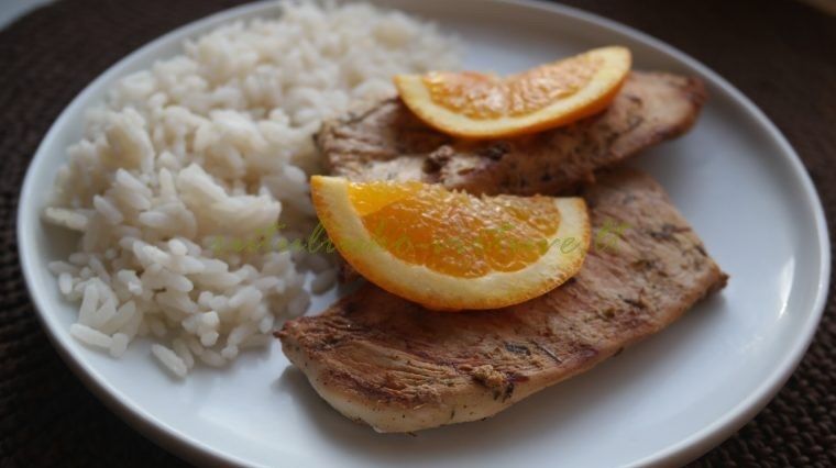 Marinatas su apelsinais vištienai