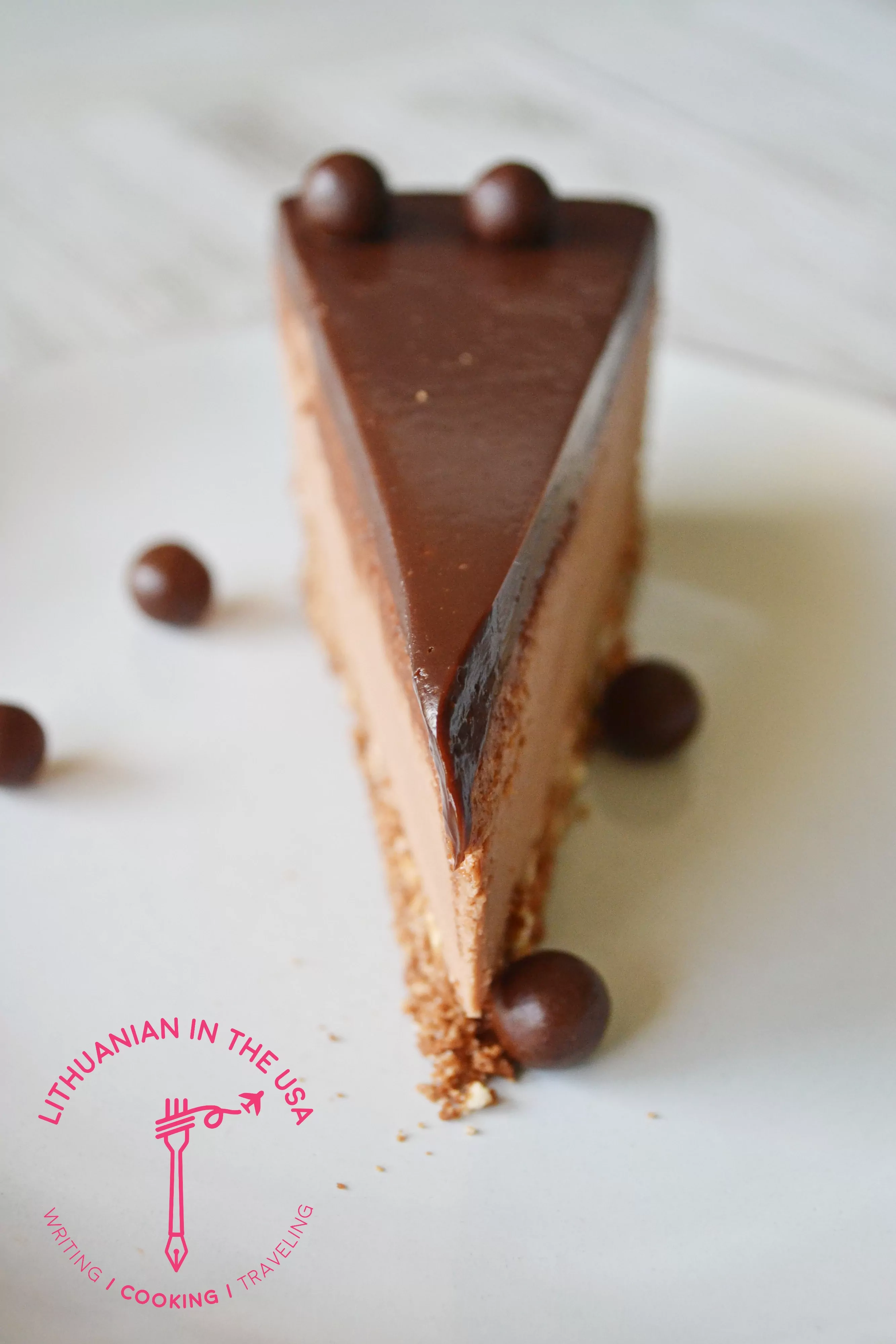 Nekeptas šokoladinis maskarponės sūrio tortas