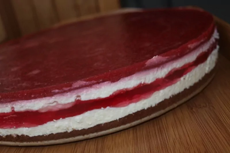 Šokoladinis braškių tortas (su braškių tyre)