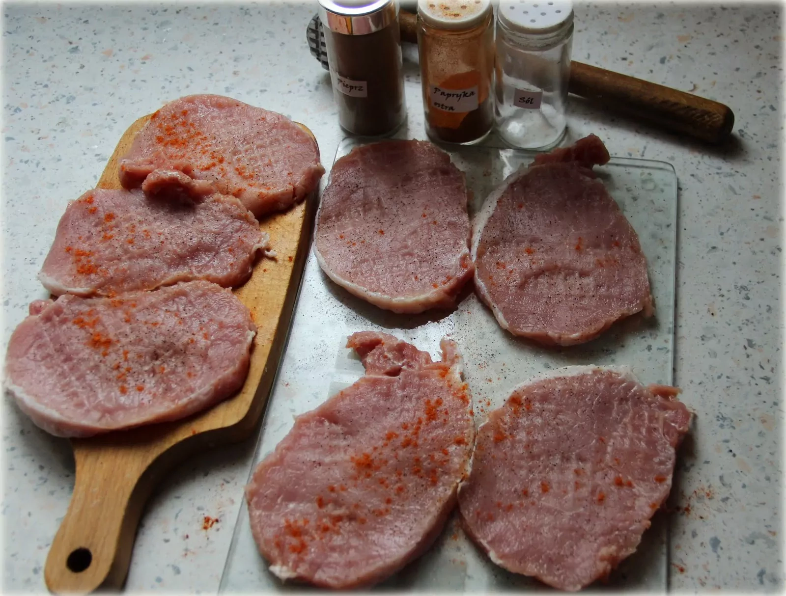 Schab w sosie własnym (danie z szybkowaru)