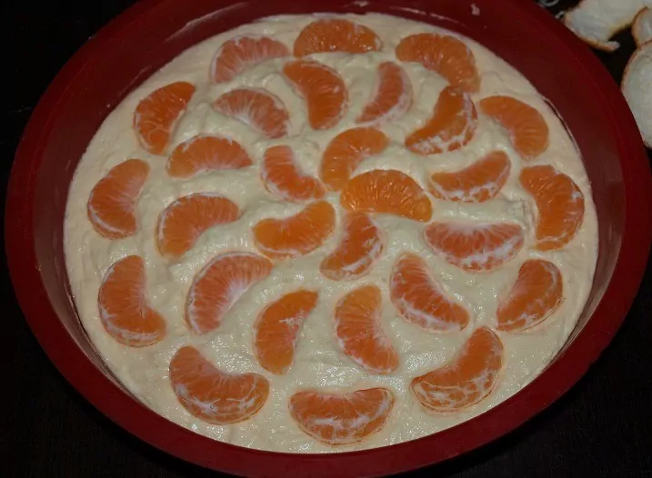 Pyragas su mandarinais