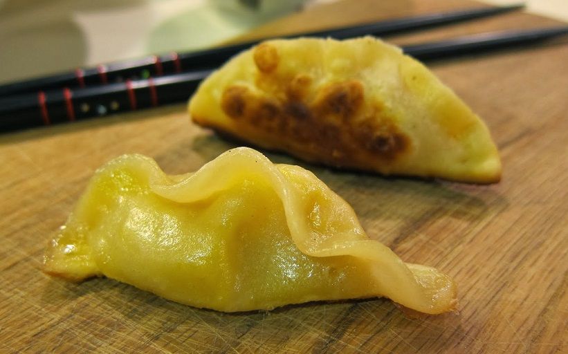 Vegetariški koldūnai su daržovėmis