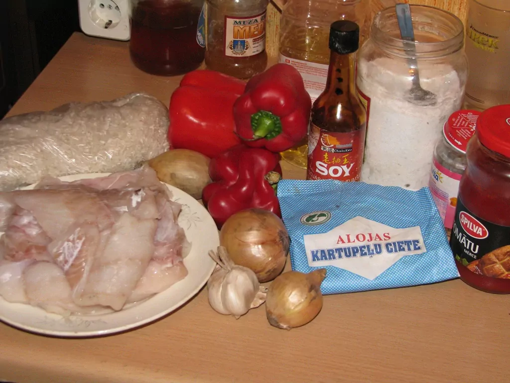 Mencas fileja a la china style