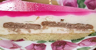 Varškės tortas "Pavasaris"