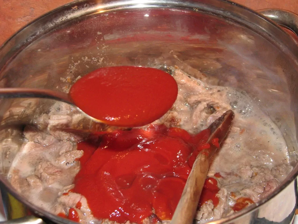 BefstrogOnovs vai befstrogAnovs ar liellopu gaļu