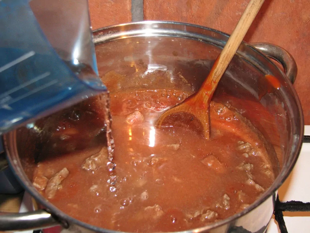 BefstrogOnovs vai befstrogAnovs ar liellopu gaļu