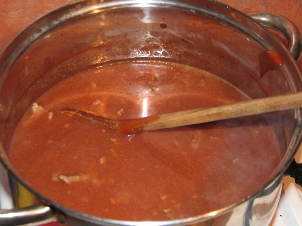 BefstrogOnovs vai befstrogAnovs ar liellopu gaļu