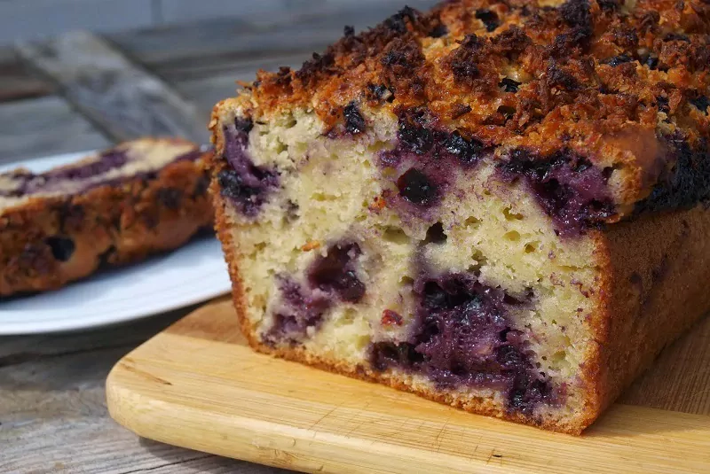 Keksas su mėlynėmis pagal Beatą