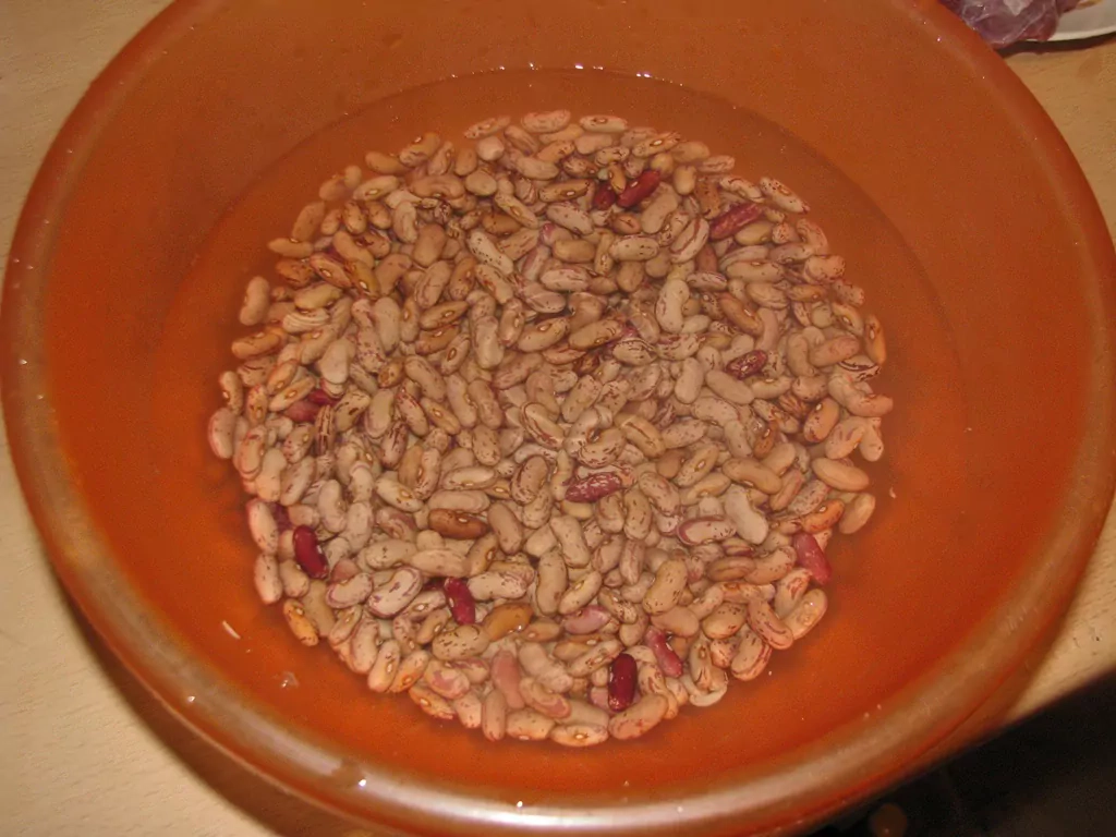 Liellopa gaļas sautējums ar pupiņām, ananāsiem un papriku