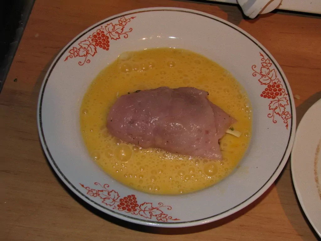 Vistas fileja ar siera-diļļu pildījumu