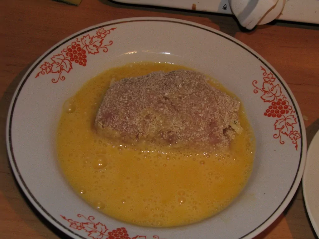 Vistas fileja ar siera-diļļu pildījumu