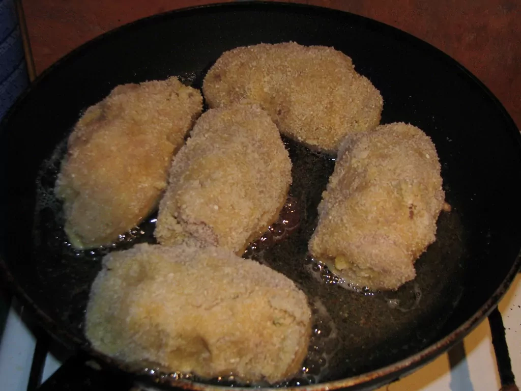 Vistas fileja ar siera-diļļu pildījumu