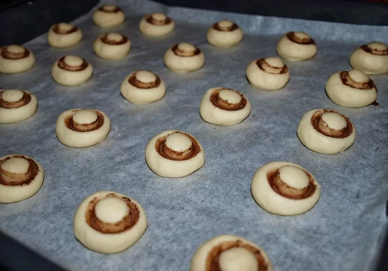 Sausainiai "Šampinjonai"