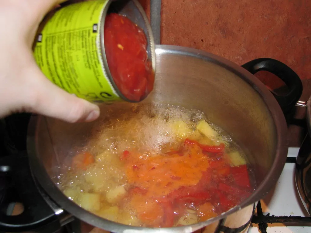 Vistas krēmzupa ar pupiņām