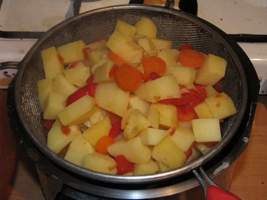 Vistas krēmzupa ar pupiņām