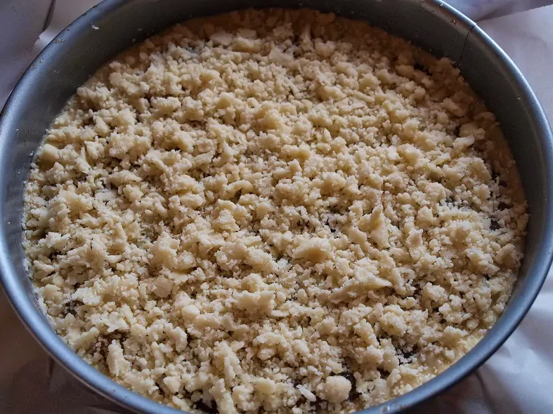 Pflaumenkuchen – vokiškas pyragas su slyvomis